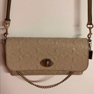 Coach patent leather purse
